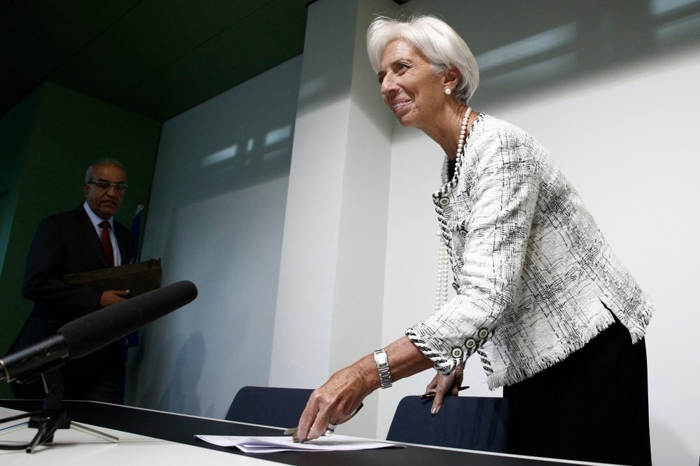 christine Lagarde -Mario Draghi - BCE