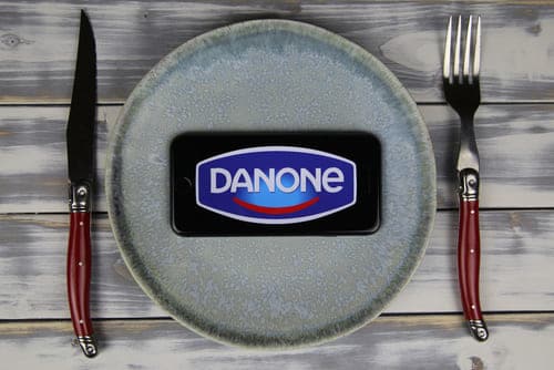 Date limite de consommation dépassée pour Danone ! graphique, JP Morgan, consolidation